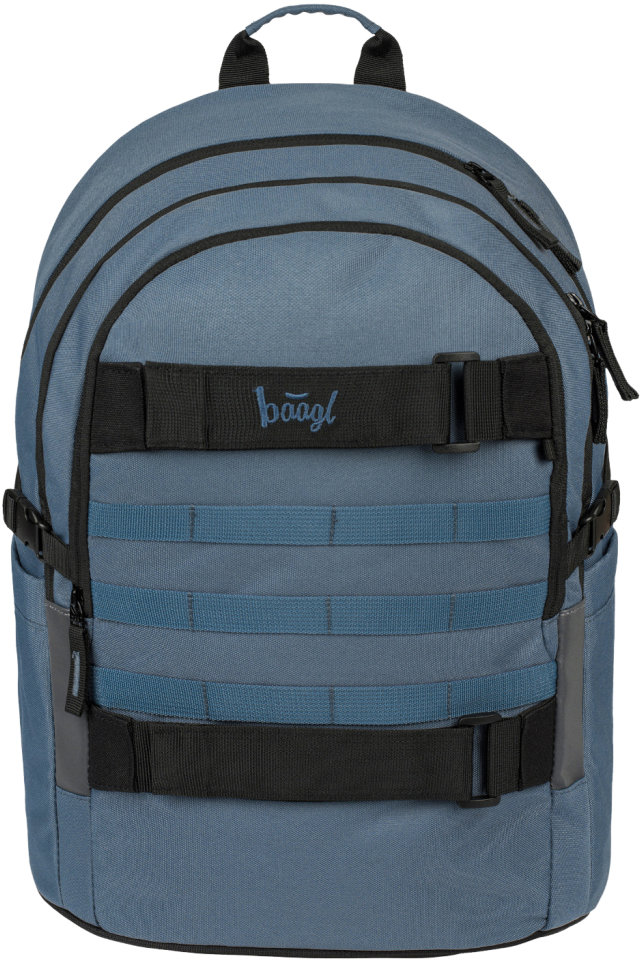BAAGL Školský batoh Skate Dust Blue GRS