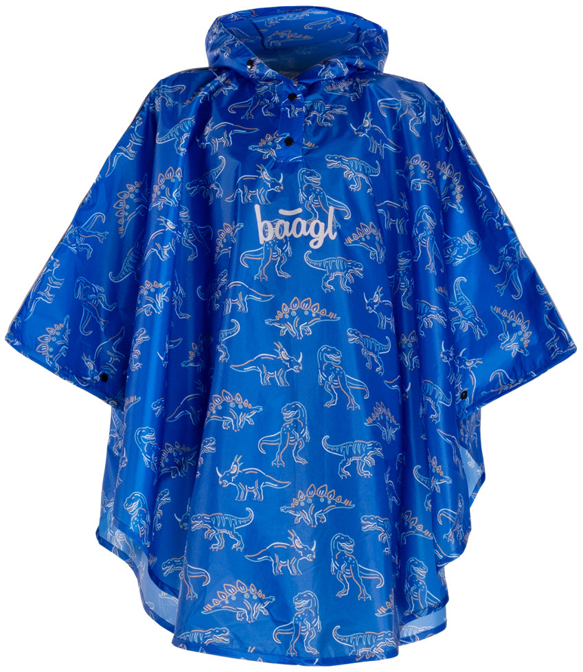 BAAGL Outdoor pláštenka pončo Dino veľ. S (110 – 130 cm)