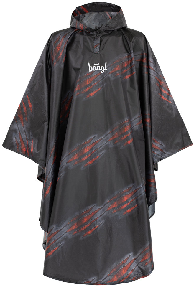 BAAGL Outdoor pláštenka pončo Láva veľ. XL (170 – 190 cm)