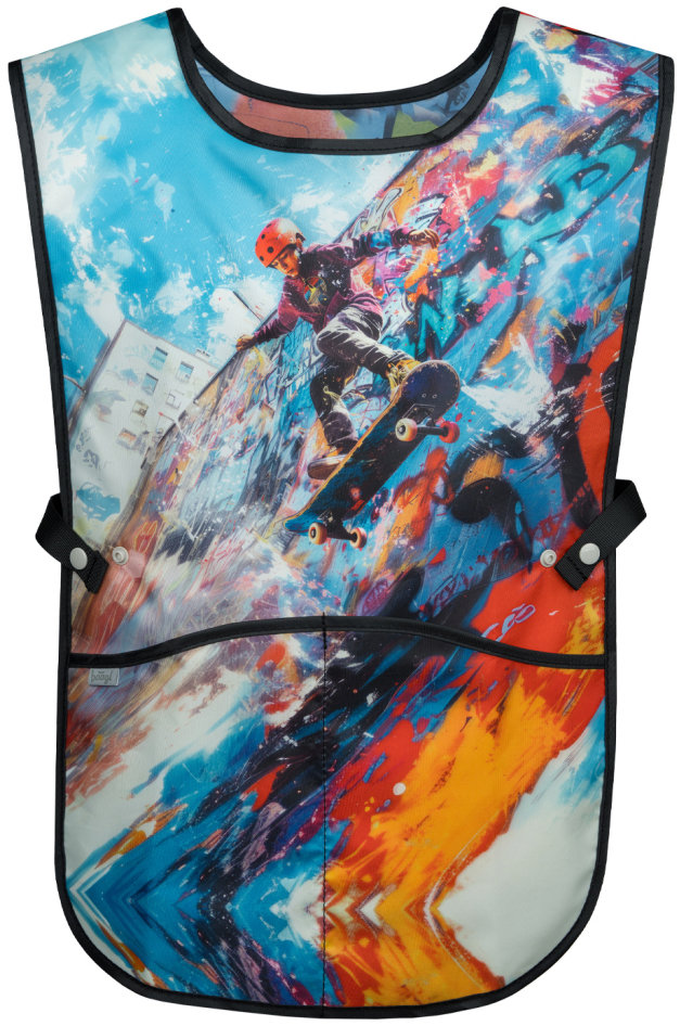 BAAGL Detská zástera Skejtpark