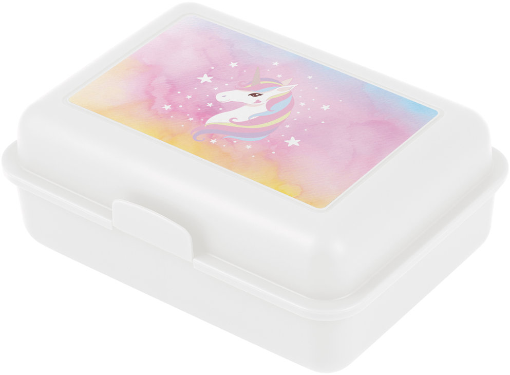 BAAGL Box na desiatu Rainbow Unicorn