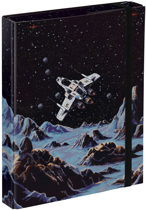 BAAGL Dosky na školské zošity A5 Pixel Space