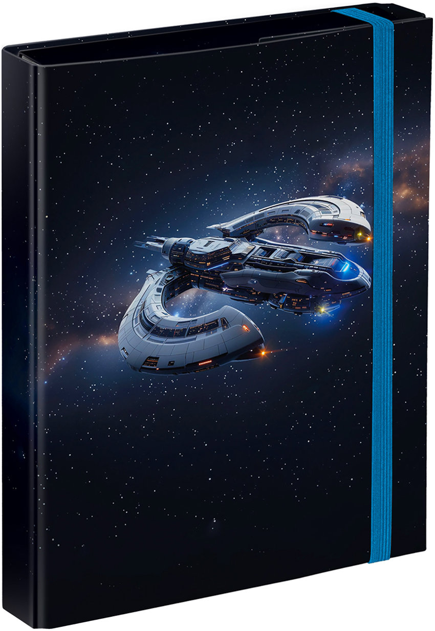 BAAGL Dosky na školské zošity A5 Vesmírna loď