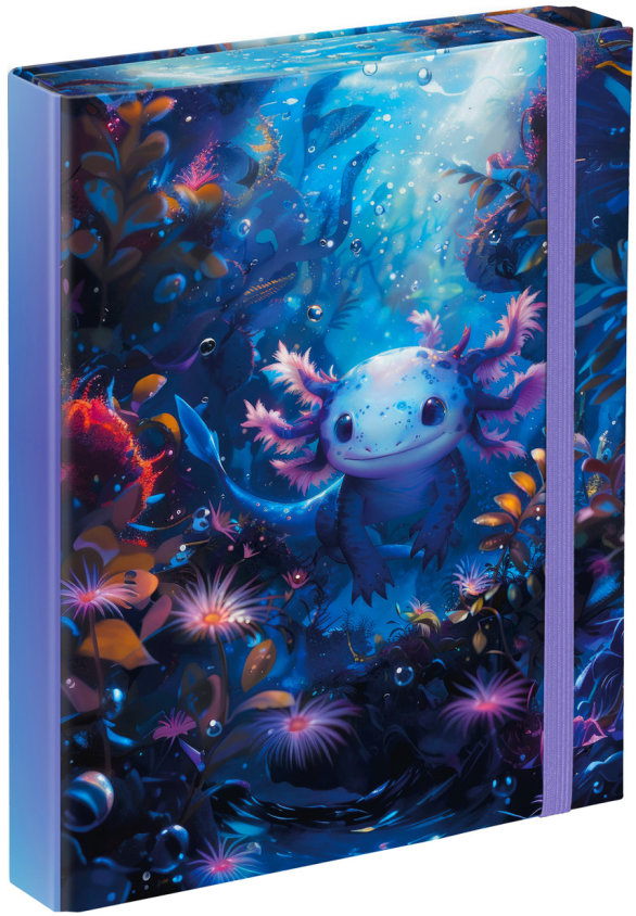BAAGL Dosky na školské zošity A5 Axolotl