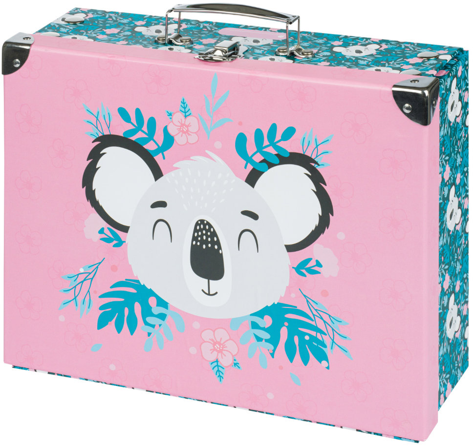 BAAGL Skladací školský kufrík Baby Koala s kovaním