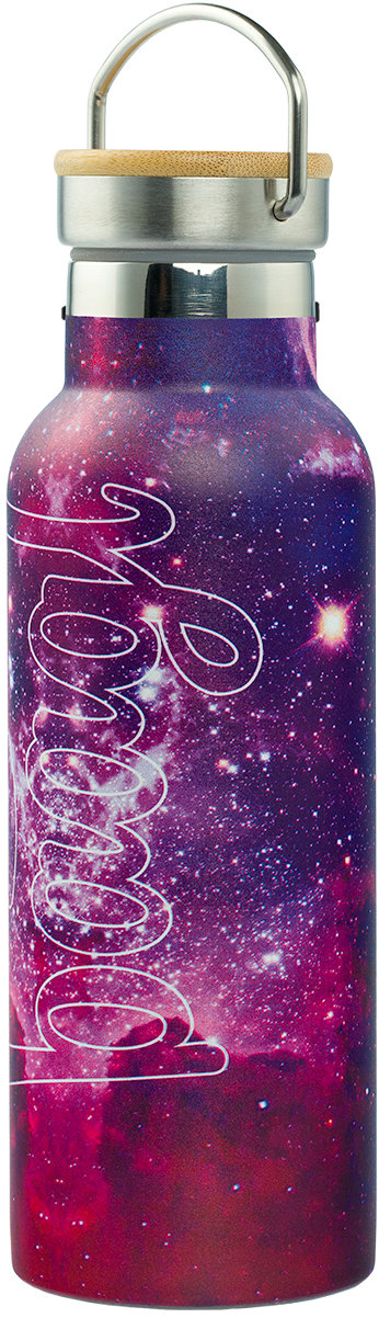 BAAGL Termofľaša s bambusovým viečkom Galaxy, 500 ml