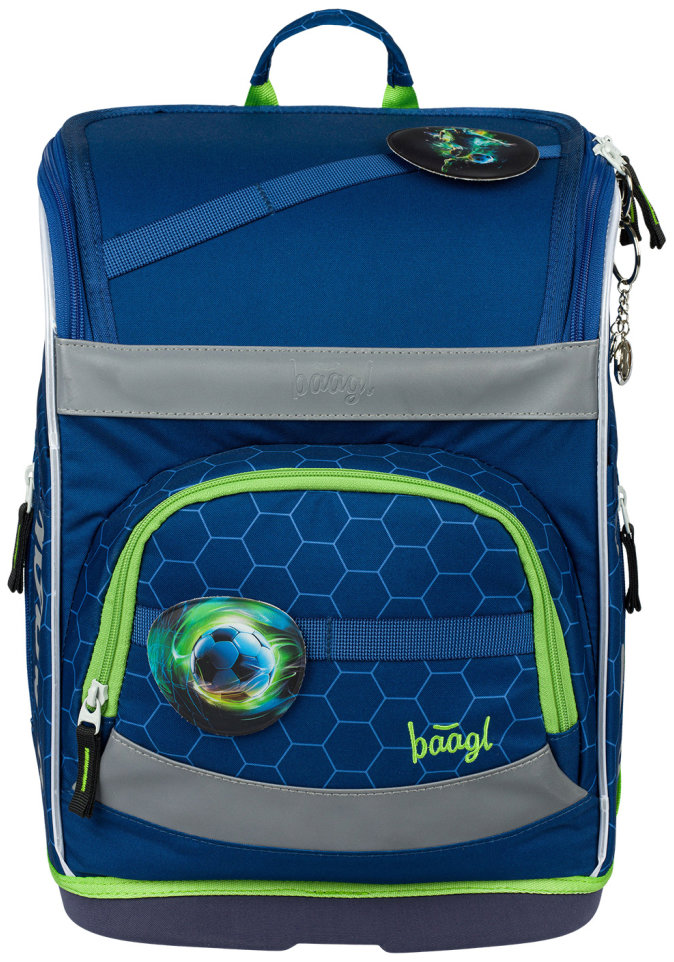 BAAGL Školská aktovka Zippy plus Futbalová lopta