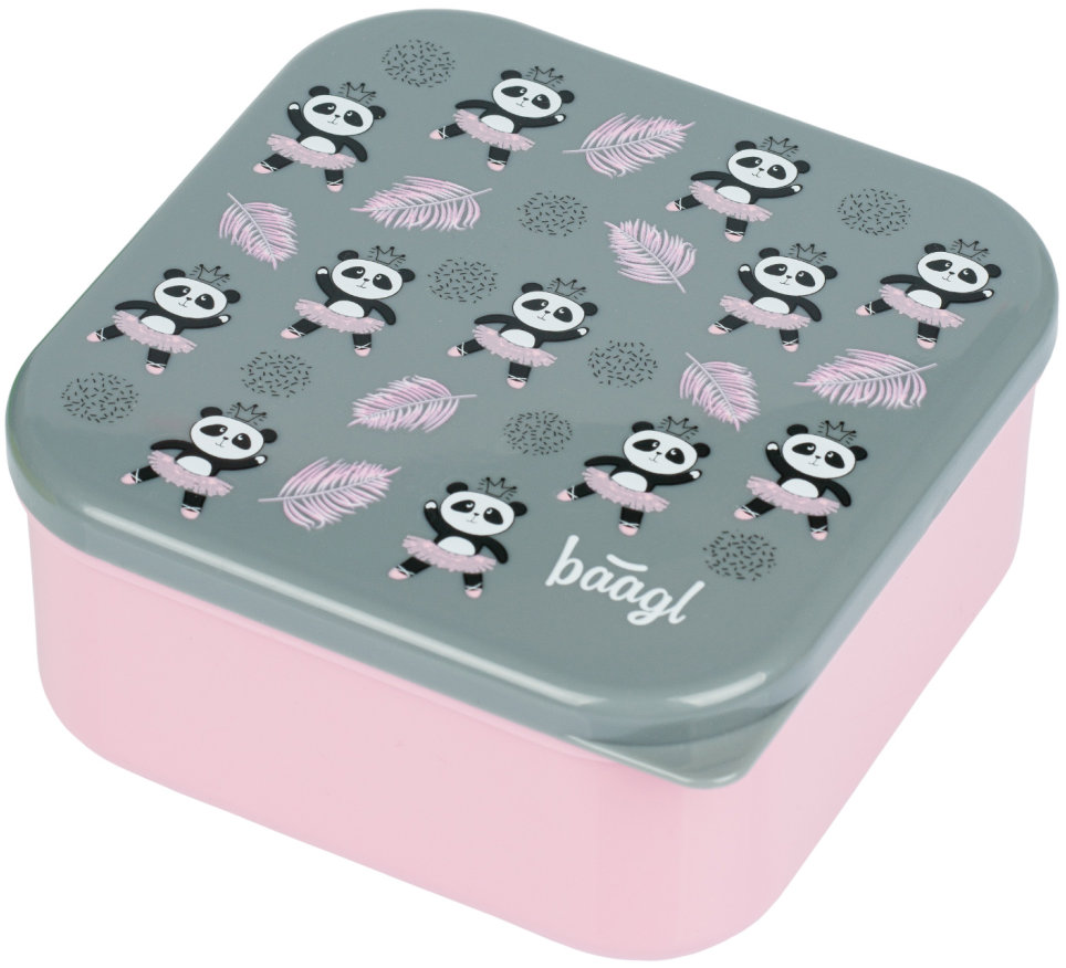 BAAGL Box na desiatu 4 v 1 Panda
