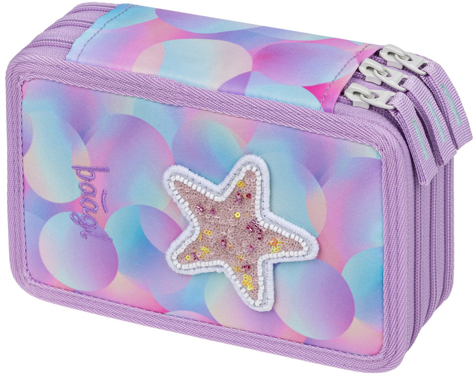 BAAGL Školní penál třípatrový Candy