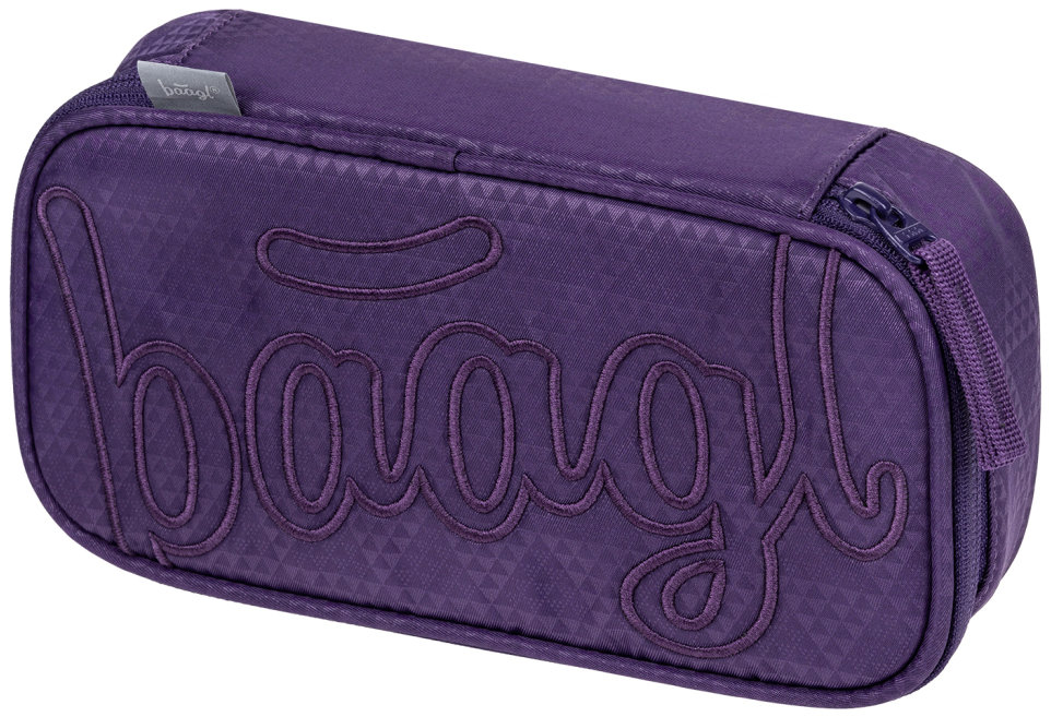 BAAGL Školský peračník etui Plum