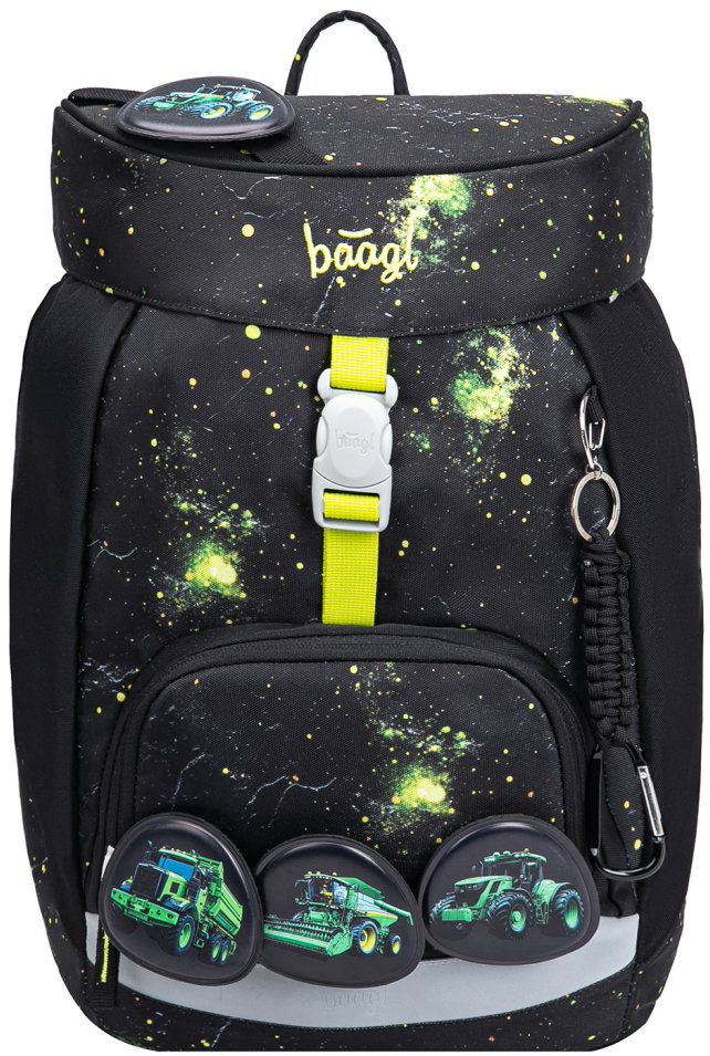 BAAGL Školský batoh Airy Traktor GRS