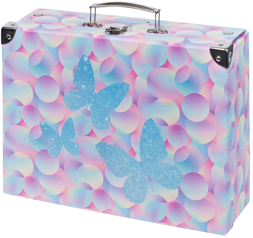 BAAGL Skladací školský kufrík Candy s kovaním