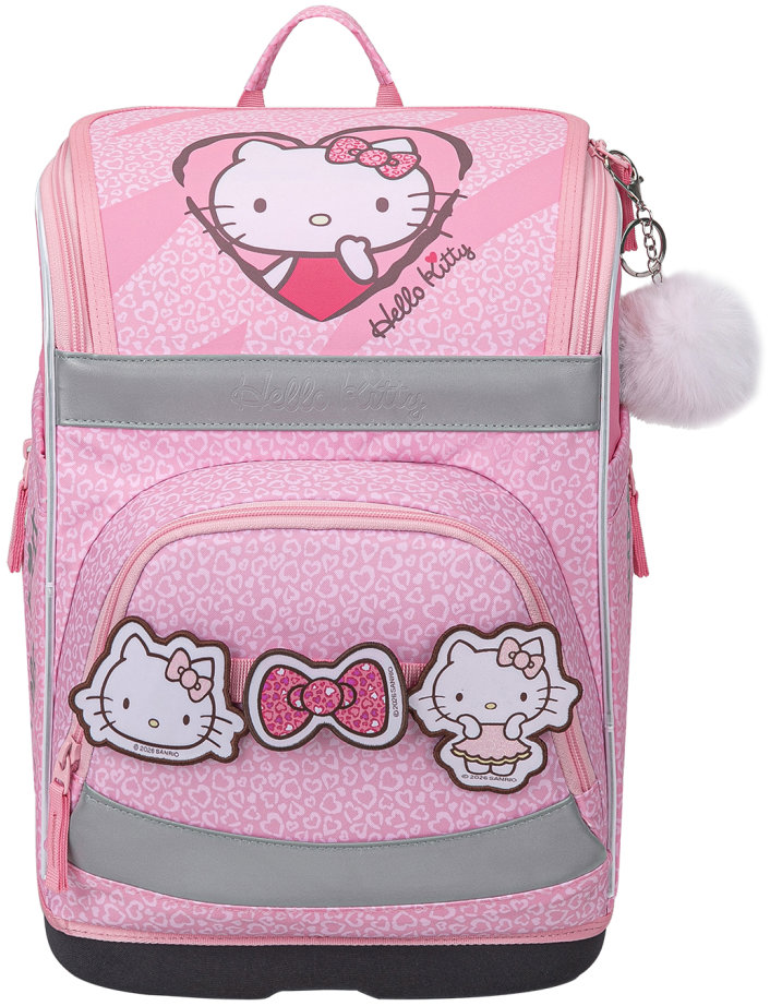 BAAGL Školská aktovka Zippy Plus Hello Kitty Sweet Leopard GRS