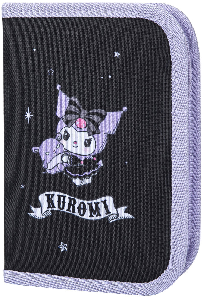 BAAGL Školský peračník jednoposchodový Kuromi Fortune Dream GRS
