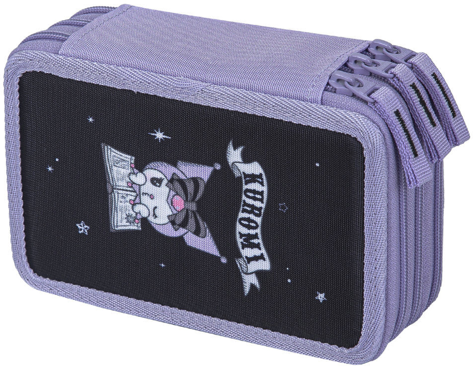 BAAGL Školský peračník trojposchodový Kuromi Fortune Dream GRS