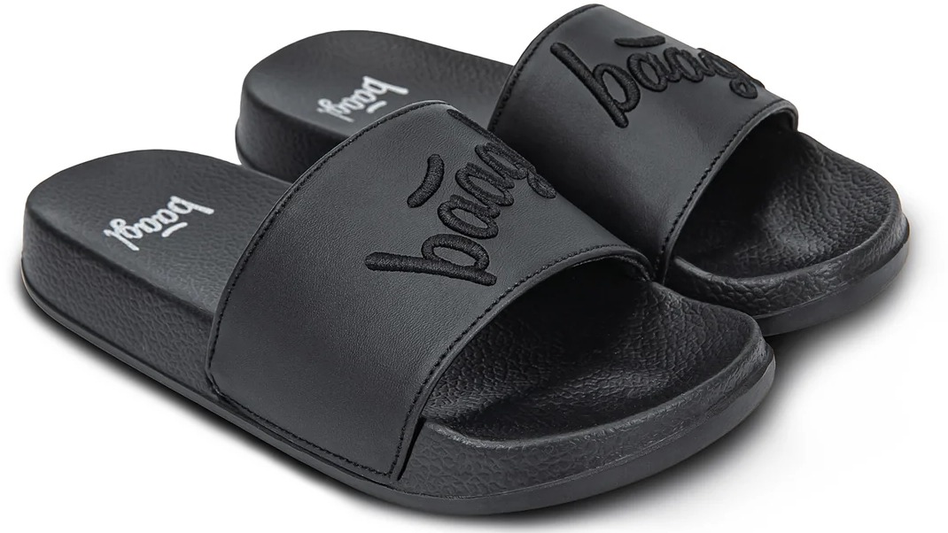 BAAGL Pantofle Logo Black vel. 31