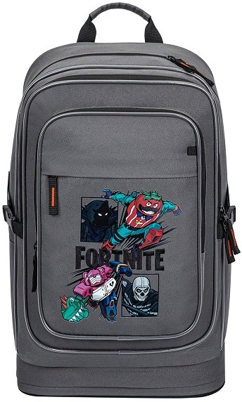 BAAGL SET 5 Cubic Fortnite Squad: batoh, vrecko, ľadvinka, obal na notebook, peňaženka GRS