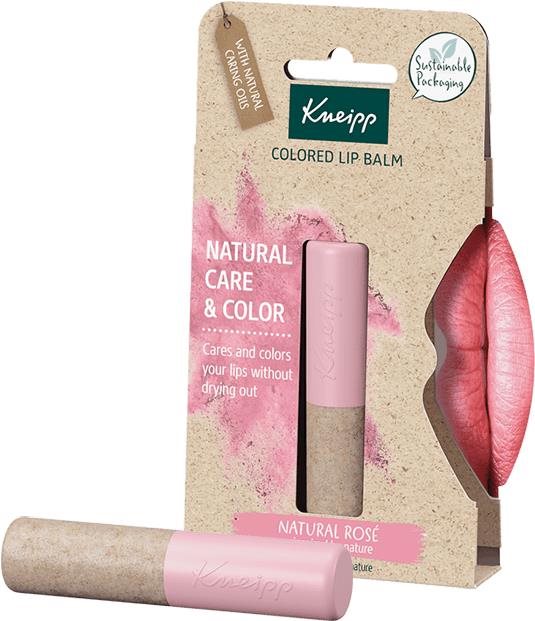 KNEIPP Farebný balzam na pery Natural Rosé