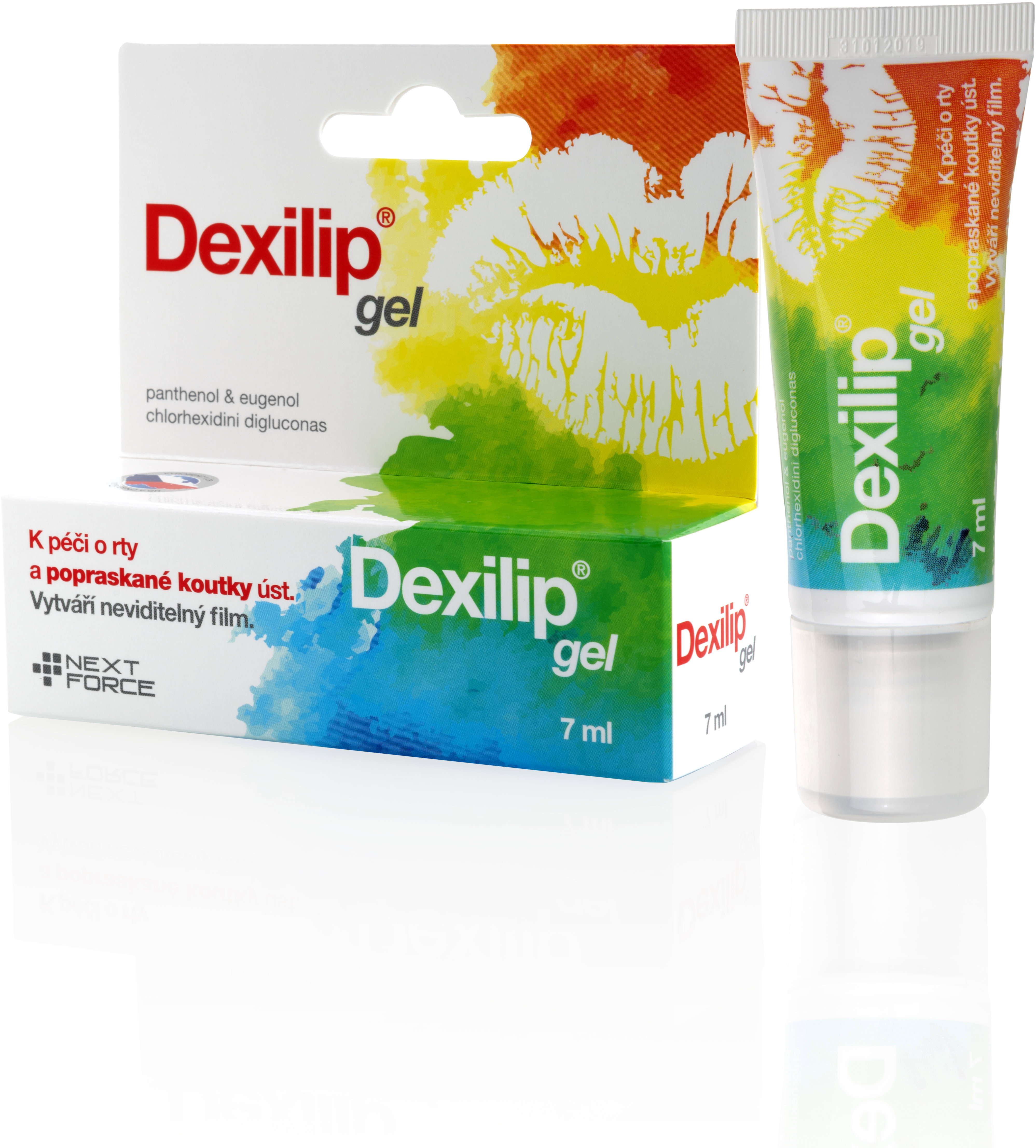 DEXILIP Gél na popraskané kútiky 7 ml
