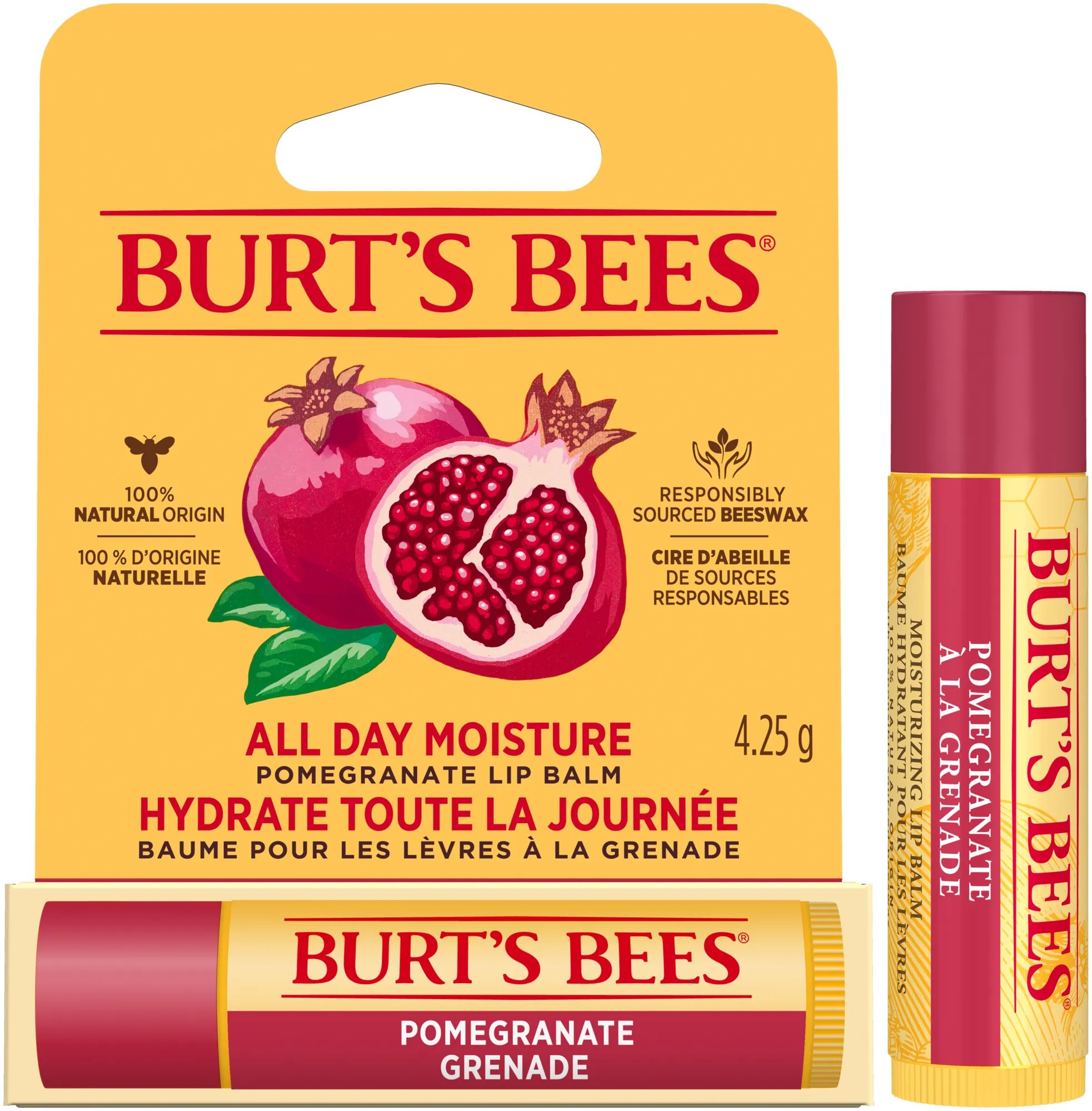 BURT´S BEES Balzám na rty s granátovým jablkem 4,25 g