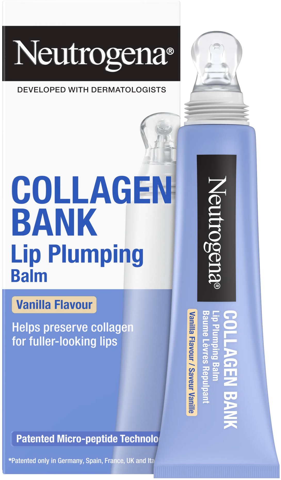 NEUTROGENA Collagen Bank Balzam s efektom plnších pier 12 ml