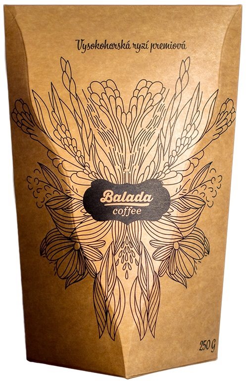 Balada Coffee Ecuador, zrnková káva, 250 g