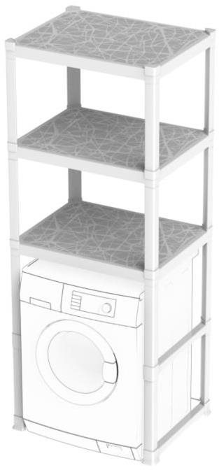 Bama Regál na práčku SOLIDO 3