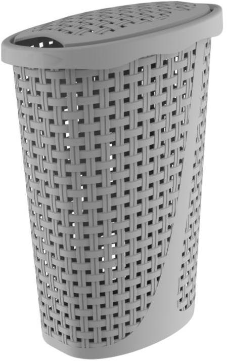 BAMA kôš na bielizeň PAGLIA, 43 l, sivý