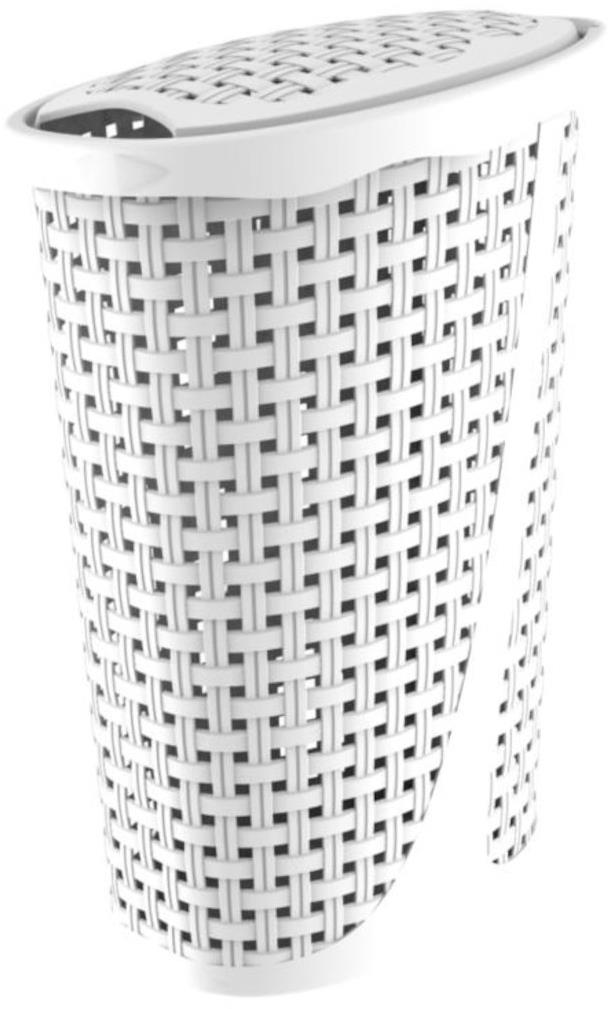 BAMA kôš na bielizeň PAGLIA, 43 l, biely