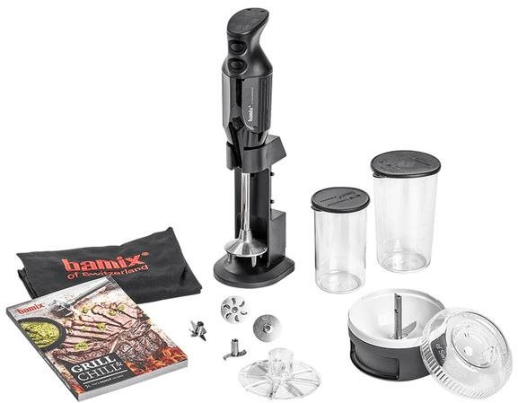 Bamix BBQ mixér 200 W čierny