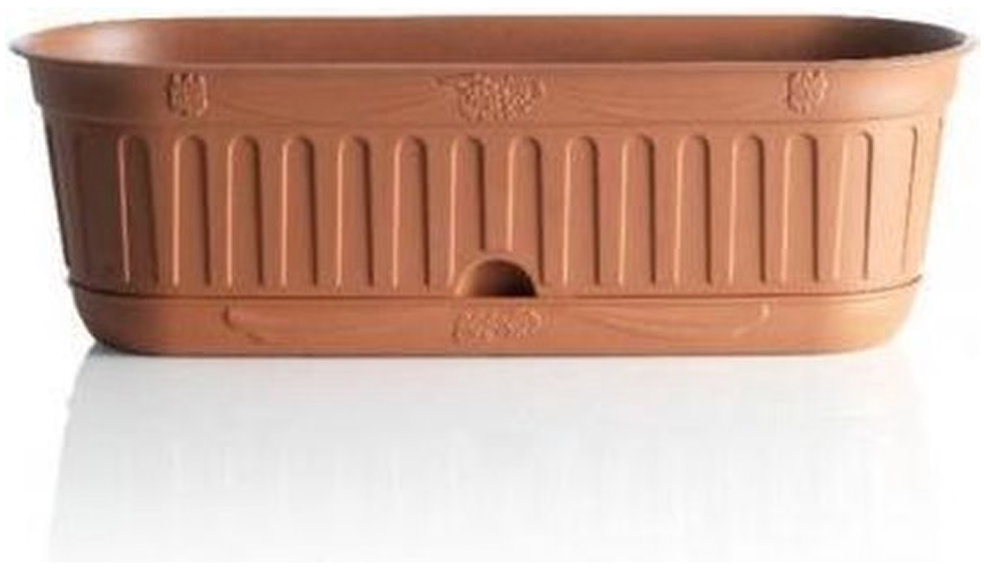BAMA Truhlík Etika 50 cm, terracotta