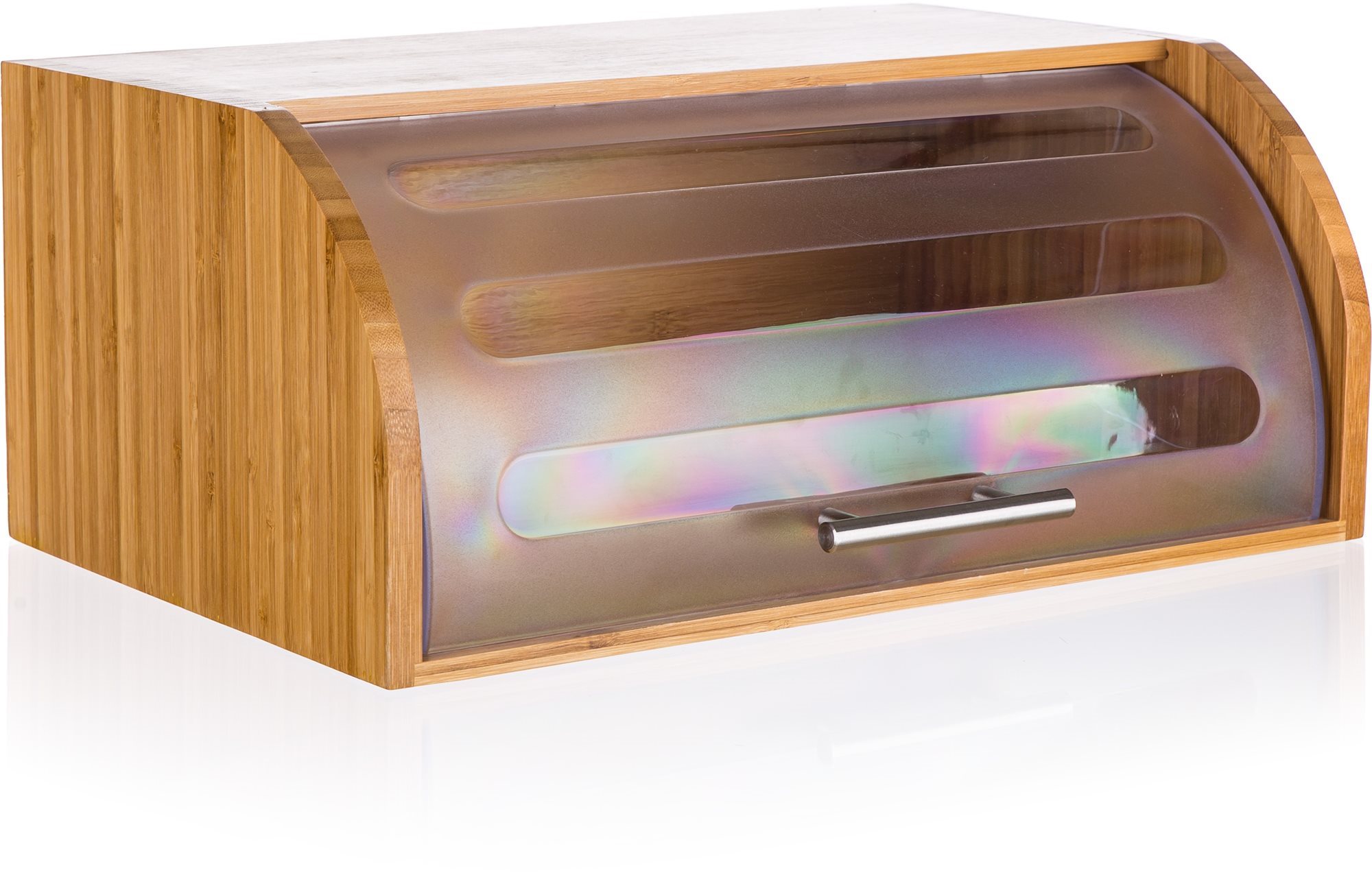 BANQUET Chlebník bambusový BRILLANTE 40,5 × 27 × 17 cm, s plastovým vekom