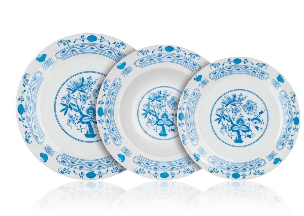 BANQUET Súprava tanierov ONION, 18 ks