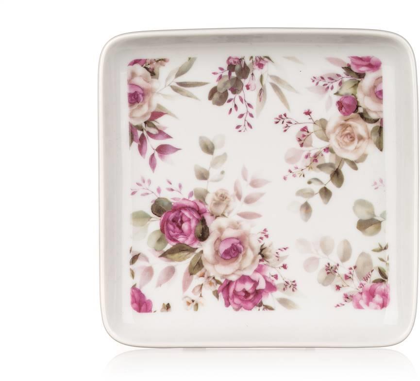 BANQUET Tácka ROSE 16 × 16 × 1,8 cm, 4 ks