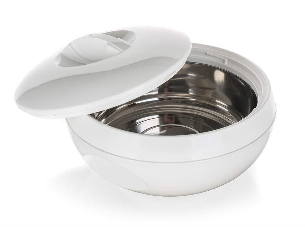 BANQUET Termo hrniec s pokrievkou AVANZA 0.6l, biely