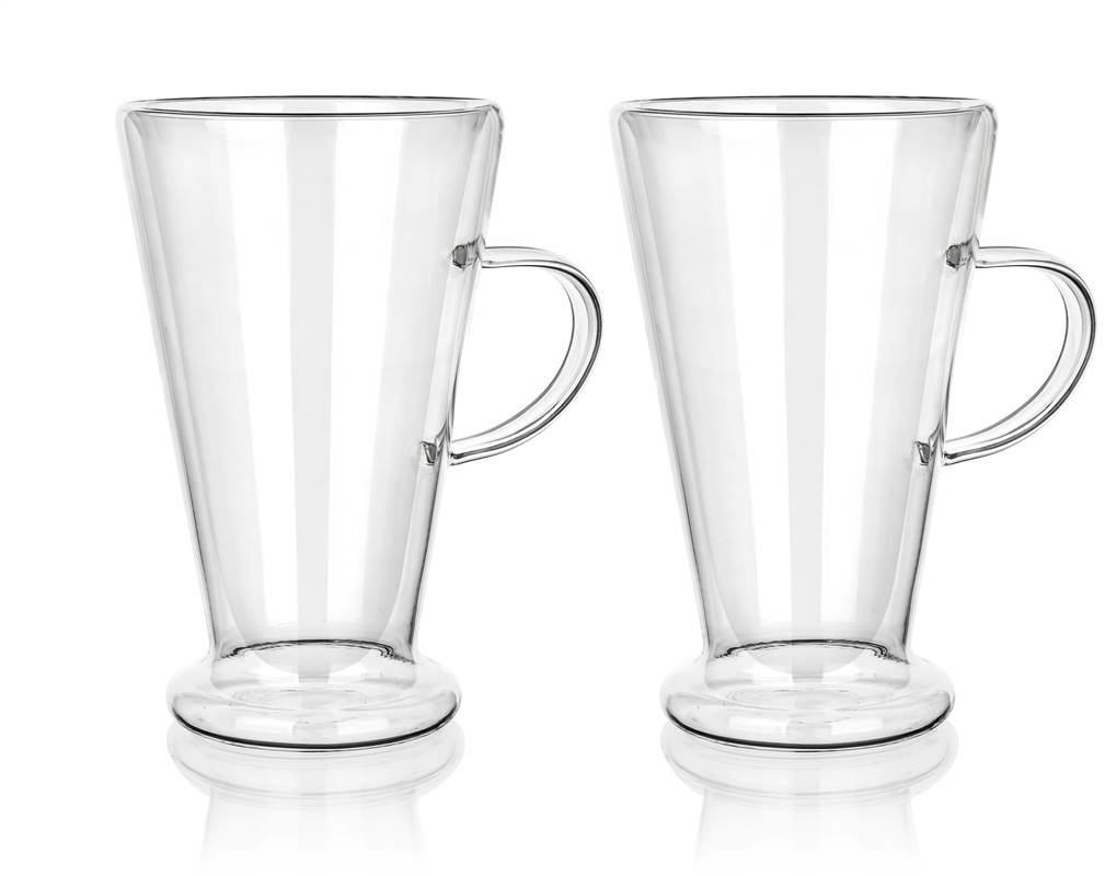 BANQUET DOBLO Sada sklenených hrnčekov 400 ml 2 ks
