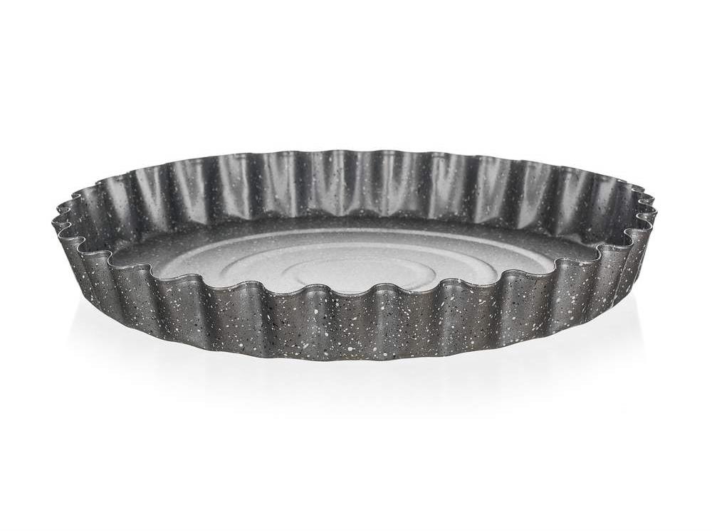 BANQUET Forma vlnitá na koláč s nepriľ. povrchom GRANITE 28,5 × 3,5 cm
