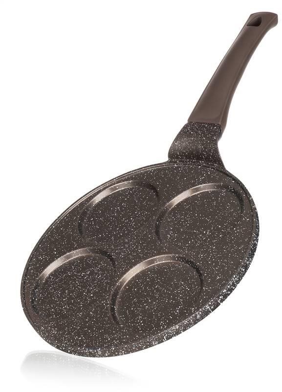 BANQUET GRANITE Dark Brown Panvica na 4 lievance 26 cm nepriľnavý povrch