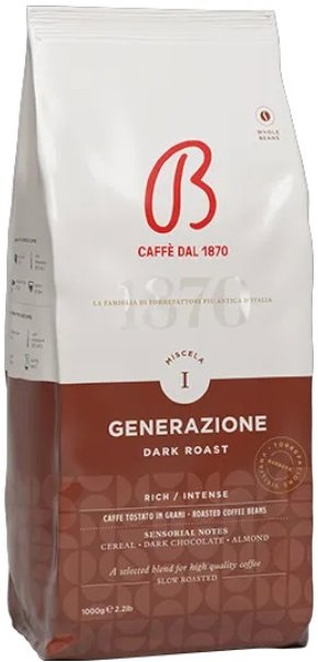 Barbera I Generaz. Dark Roast 1000 g zrnková
