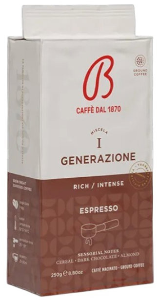 Barbera I Generaz. VB Espresso 250 g X20 mletá