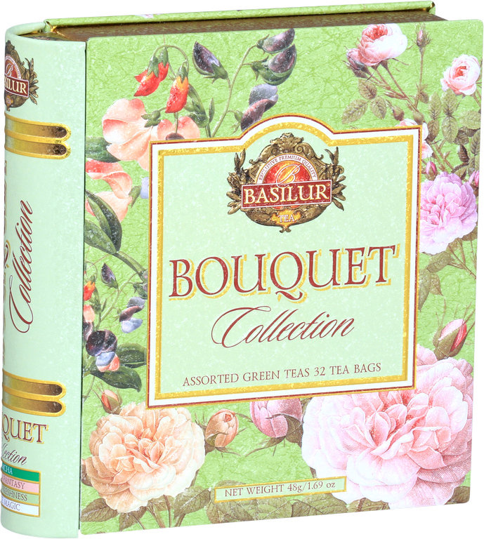 Basilur Book Assorted 32 Bouquet 32× 1,5 g plech