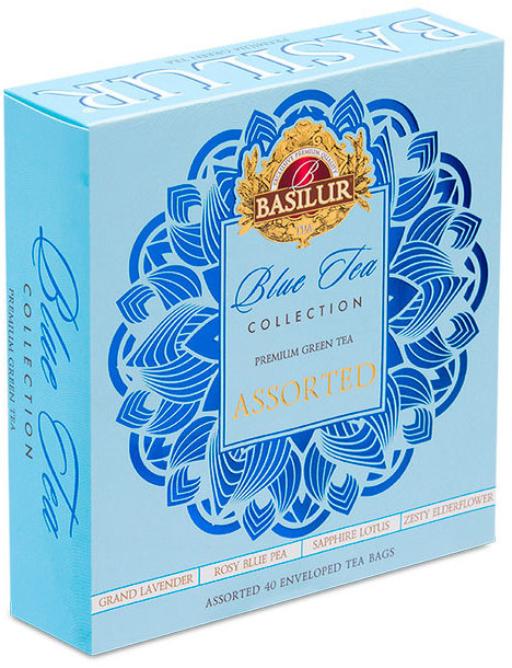 BASILUR gift Blue Tea Assorted prebal 40 gastro vreciek