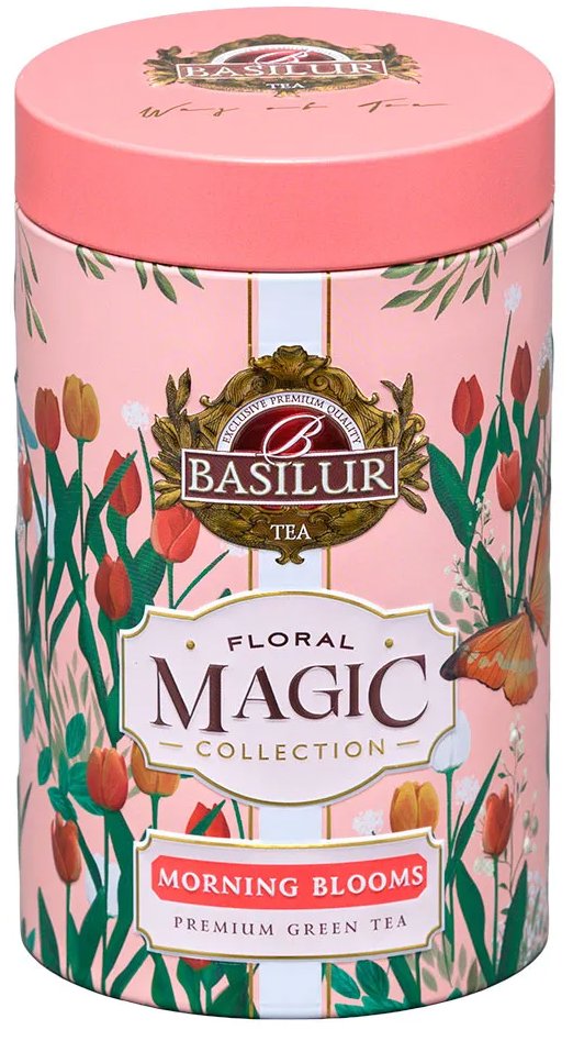BASILUR Floral Magic Morning Blooms, plech, 75 g
