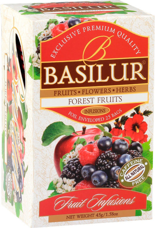 BASILUR Fruit Forest Fruit prebal 25× 1,8 g