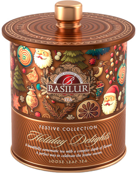 Basilur Festive Tea Holiday Delights 75 g plech