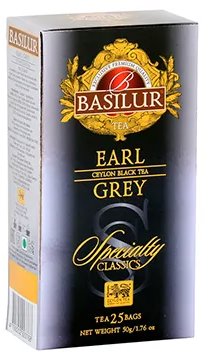 Basilur Tea Exports (Pvt) Ltd Špeciality Earl Grey 25× 2 g neprebal