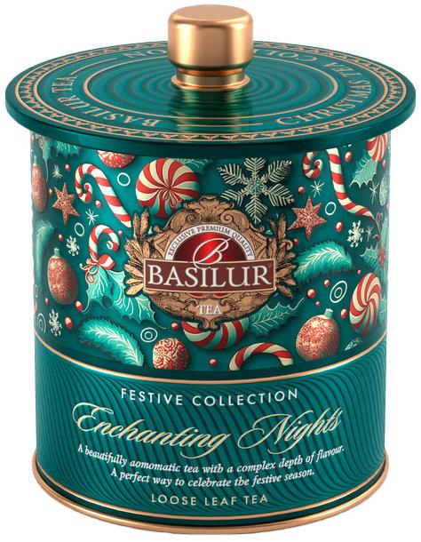 Basilur Festive Tea Enchanting Nights 75 g plech