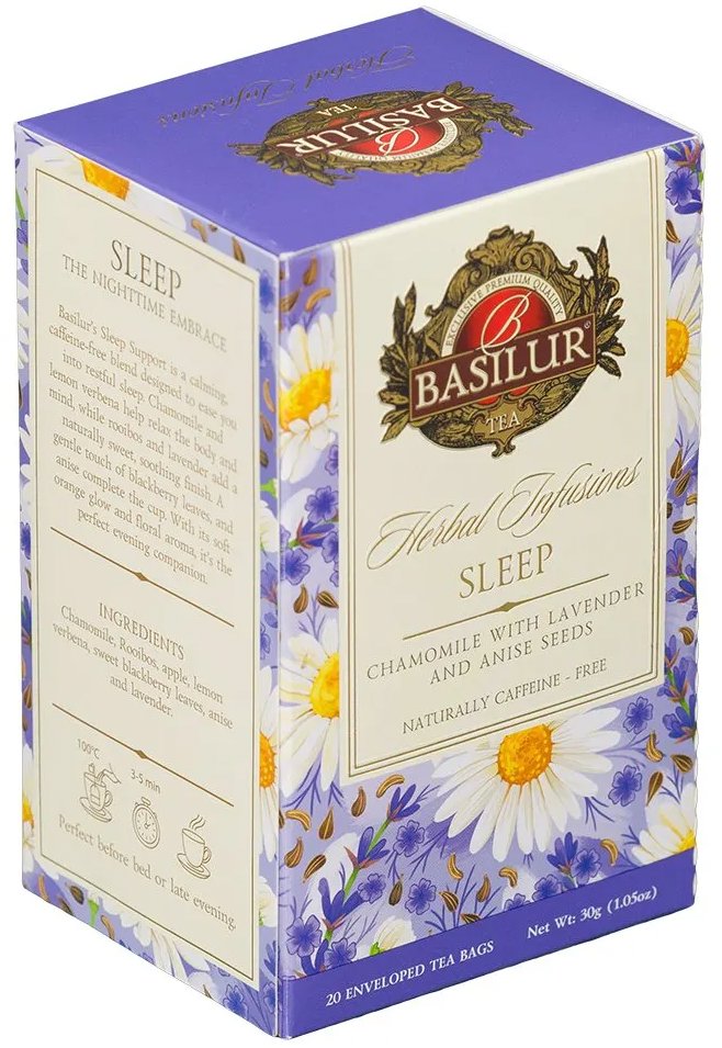 BASILUR Herbal Sleep 20× 1,5 g prebal