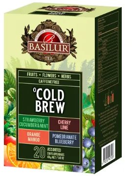 BASILUR Cold Brew Assorted obal 20× 2 g