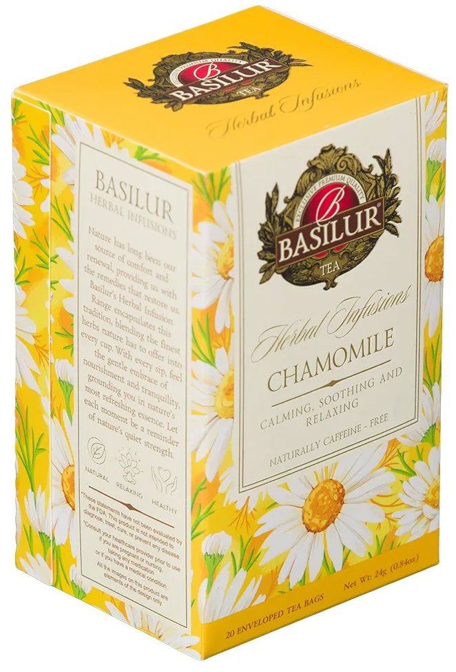 BASILUR Herbal Chamomile 20× 1,2 g prebal